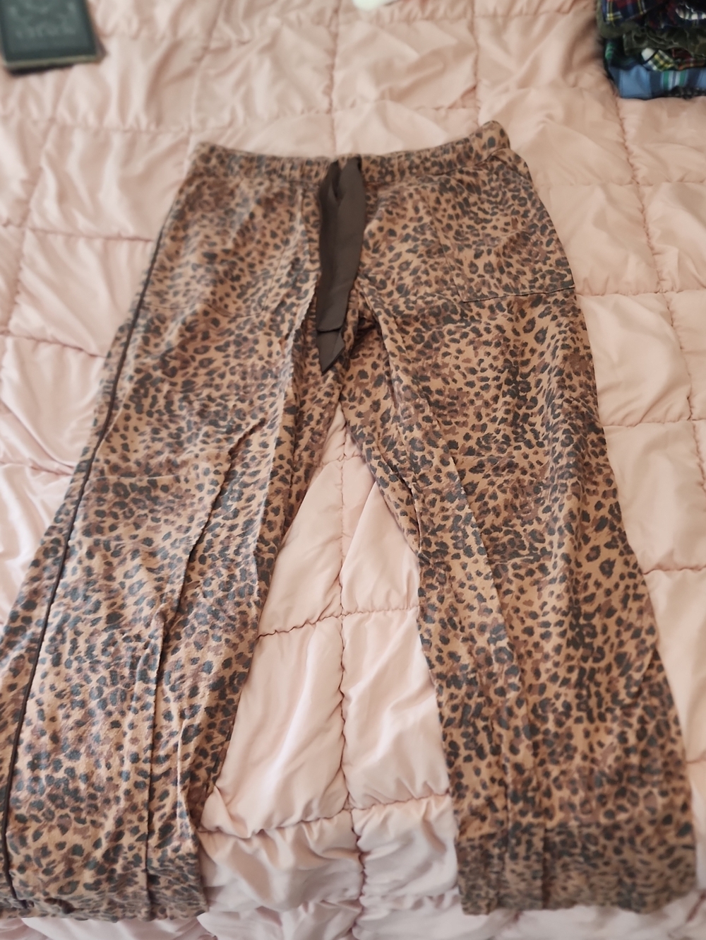 Aerie Leopard Print Pajama Pants